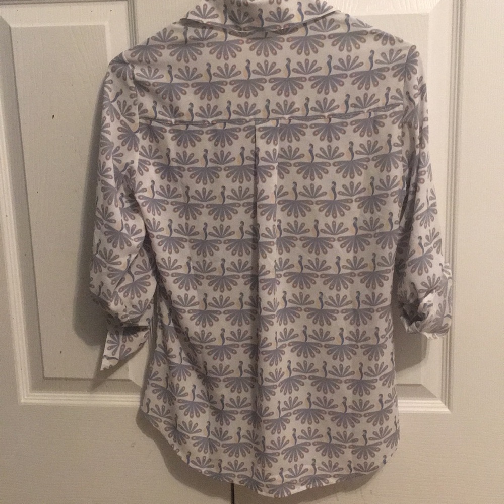 Express patterned work shirt - Picture 3 of 4